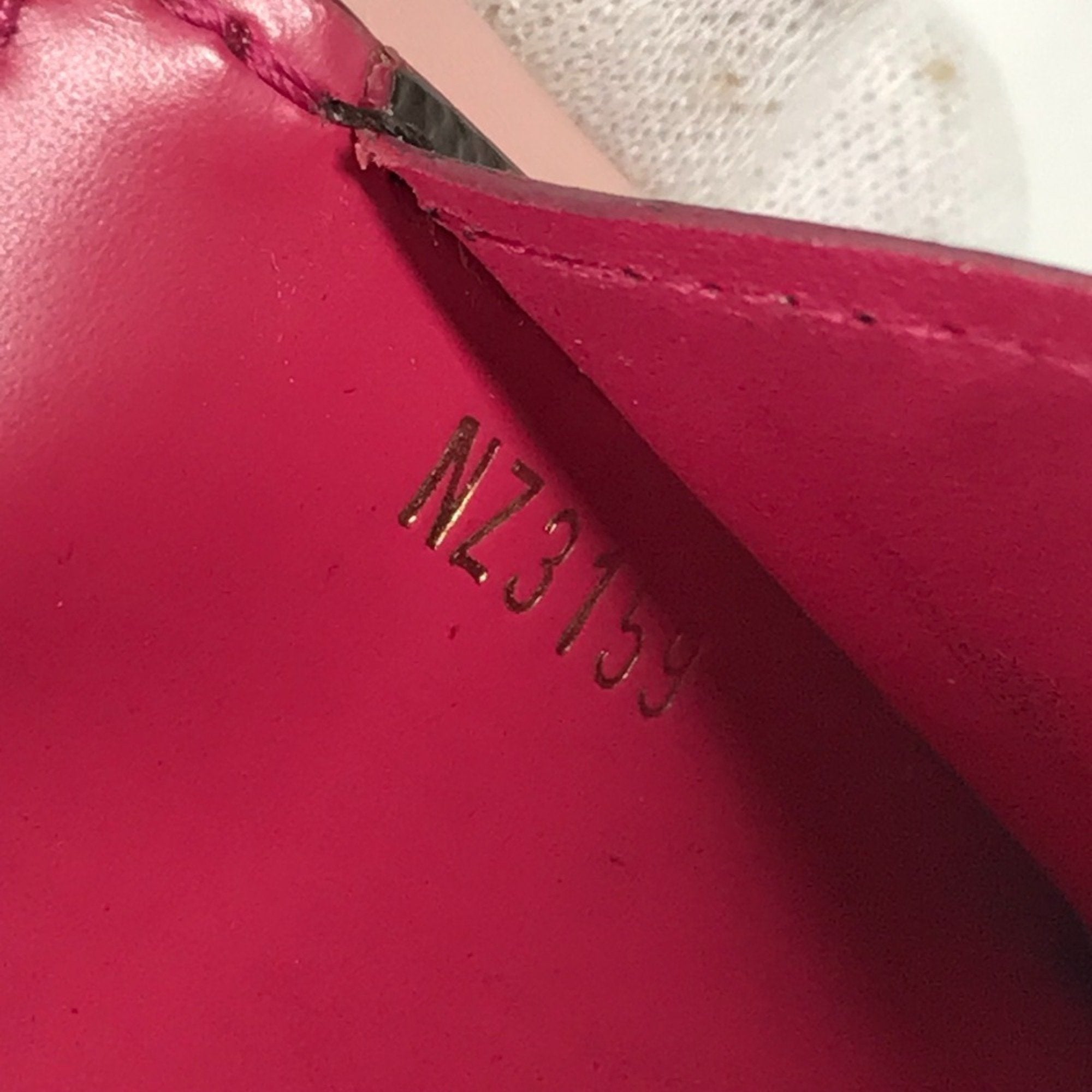 Louis Vuitton Brown Monogram Pink Monogram Coin Purse/Coin Case (Pre-Owned)