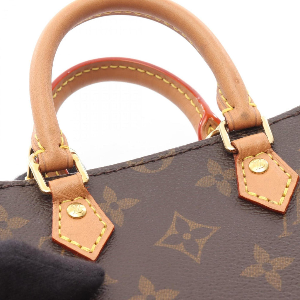 Louis Vuitton Brown Coated Canvas Monogram Pvc Leather Handbag (Pre-Owned)