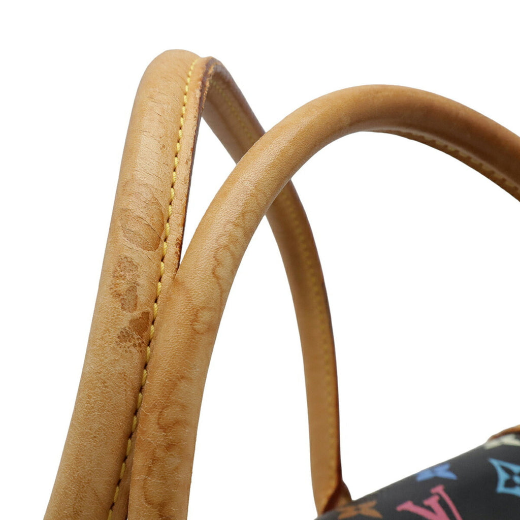Louis Vuitton Black Multi-Color Noir Monogram Multicolore Shoulder Bag (Pre-Owned)