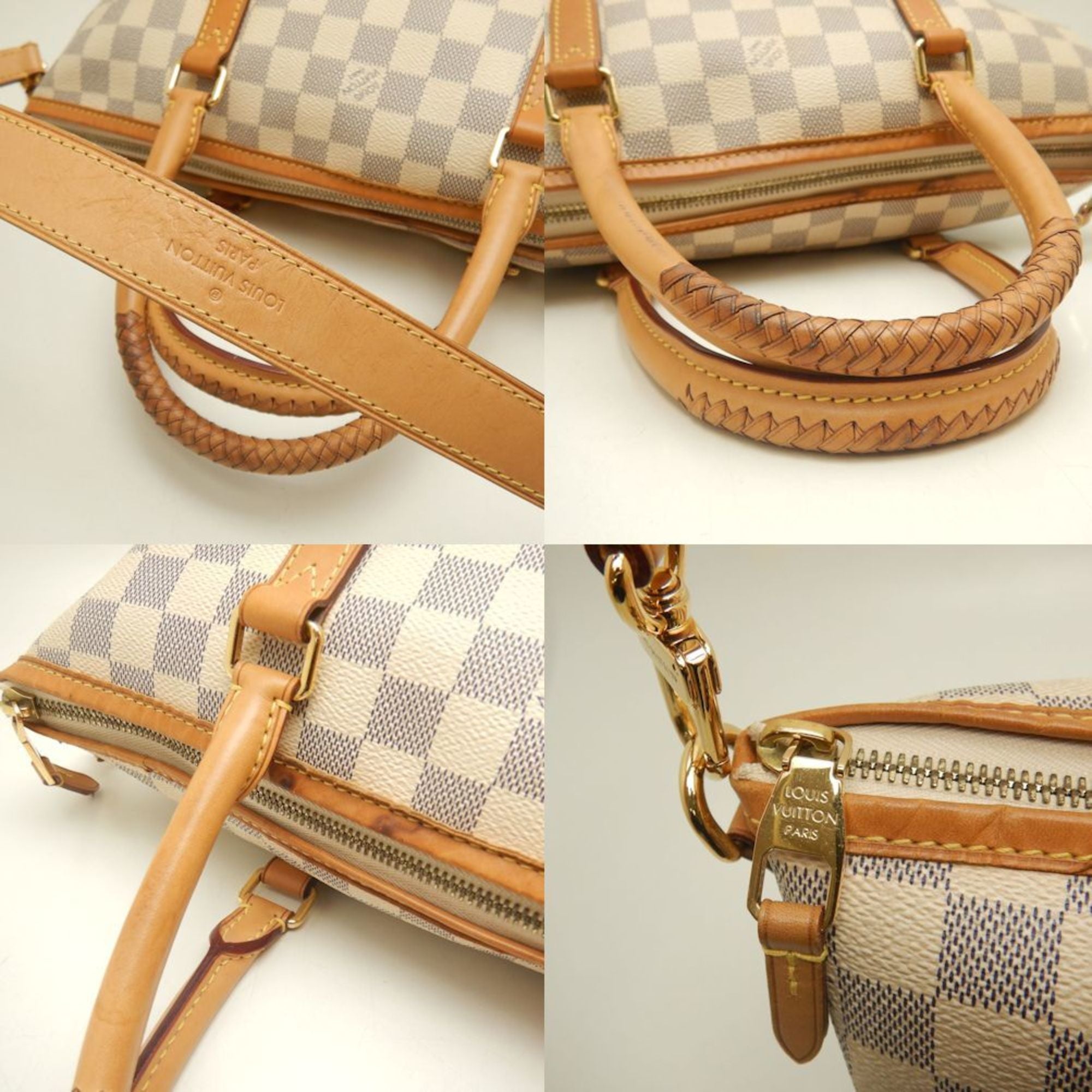 Louis Vuitton Azur Damier Azur Damier Azur Handbag (Pre-Owned)