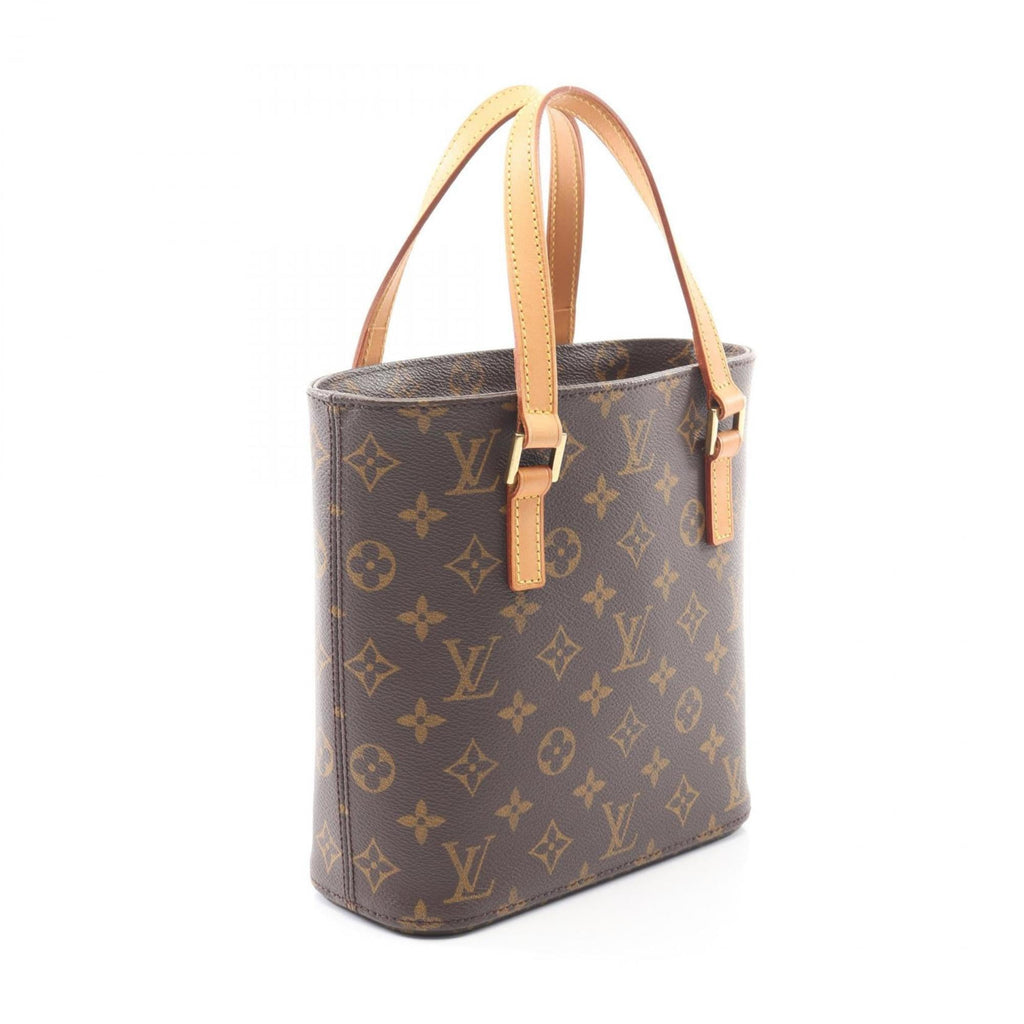 Louis Vuitton Brown Coated Canvas Leather Handbag (Pre-Owned)