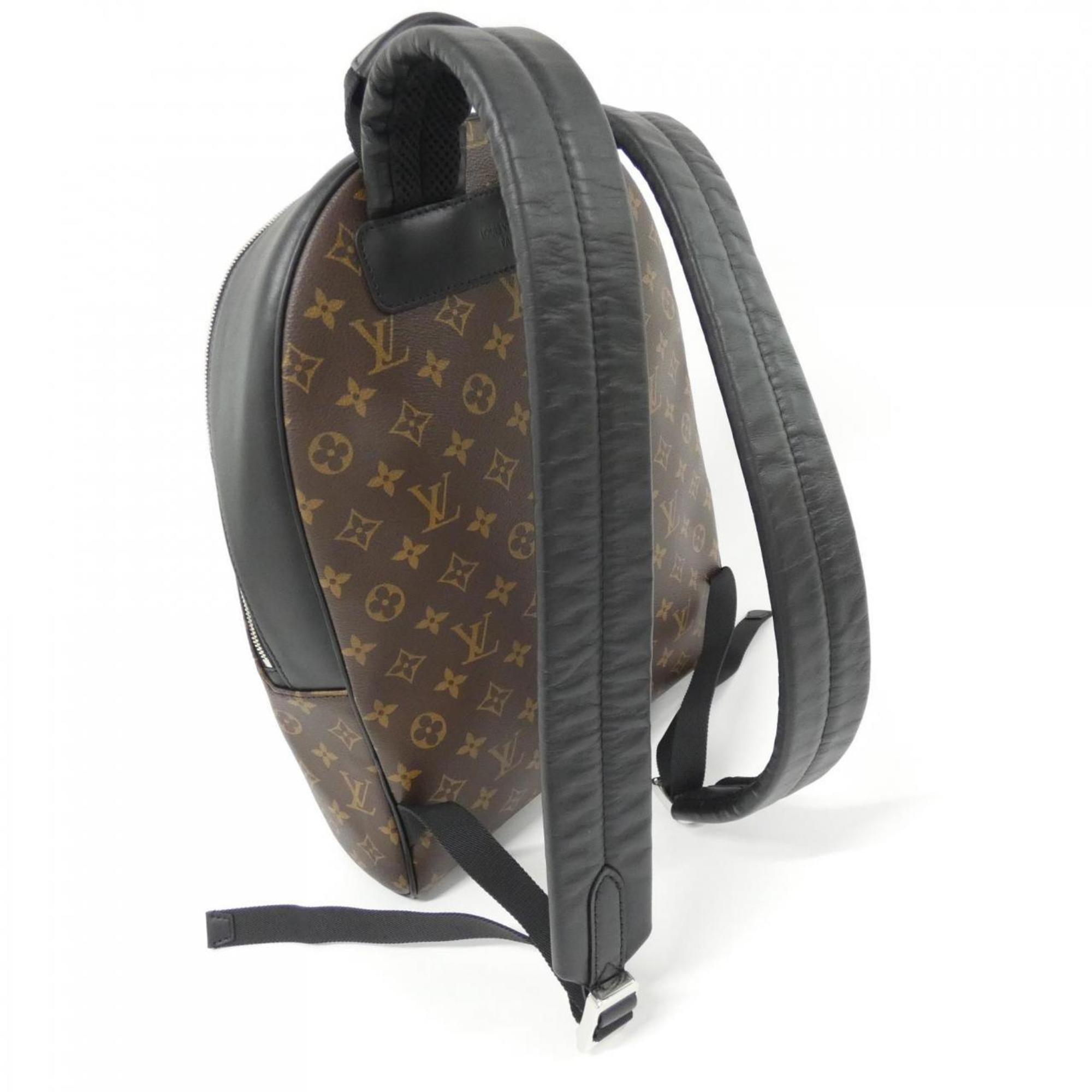 Louis Vuitton Marron Coated Canvas Backpack (Pre-Owned)