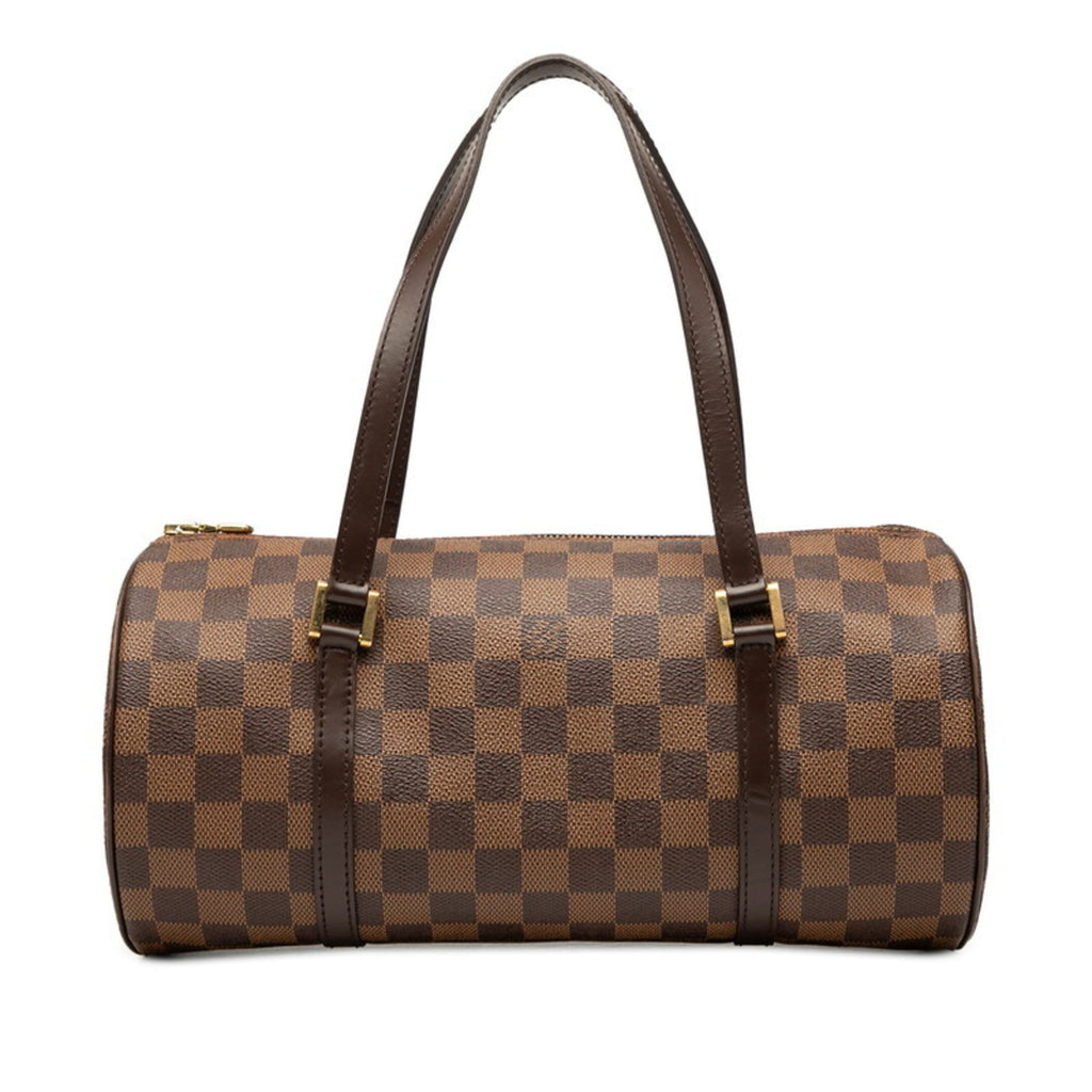 Louis Vuitton Brown Pvc Leather Handbag (Pre-Owned)