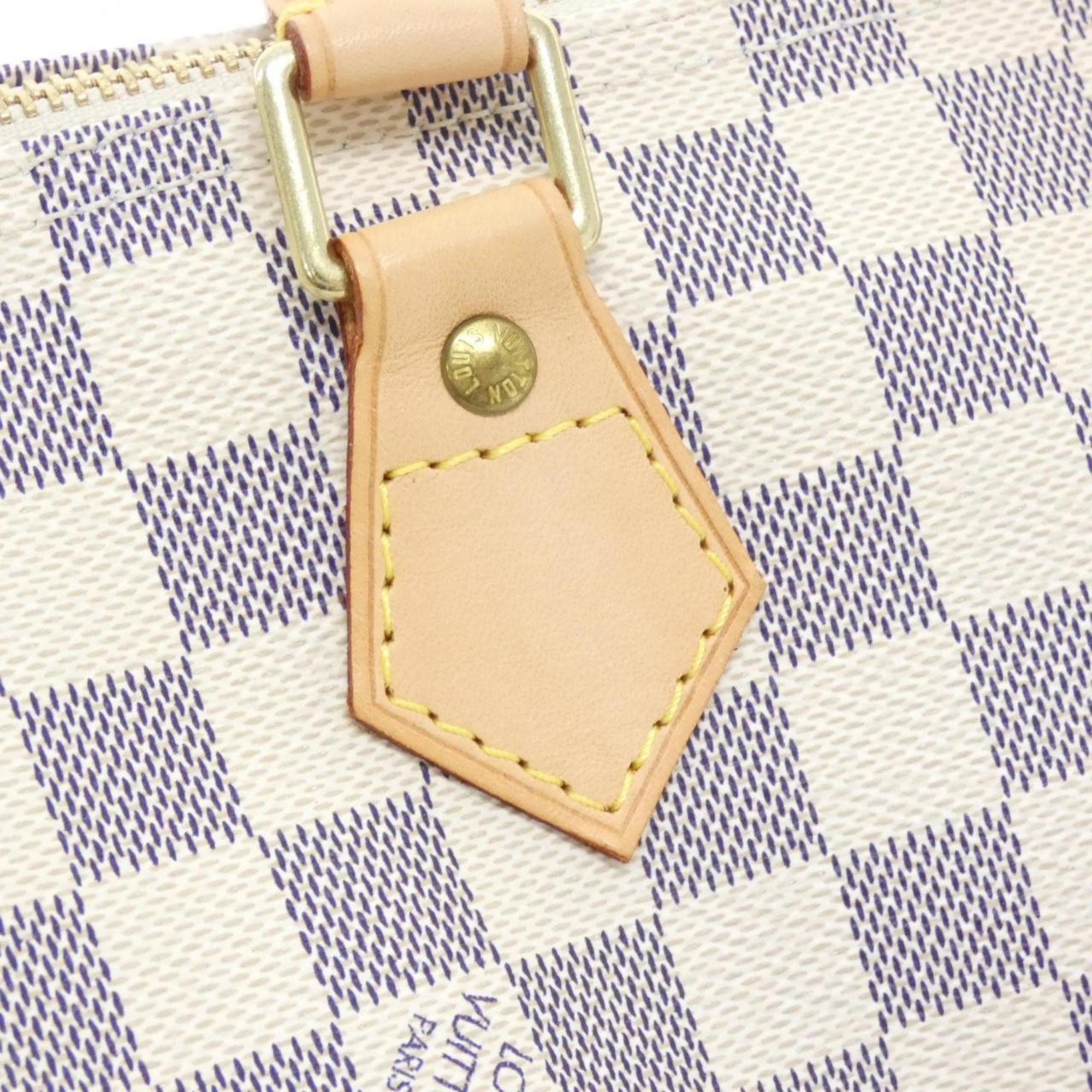 Louis Vuitton Azur Coated Canvas Boston Bag (Pre-Owned)