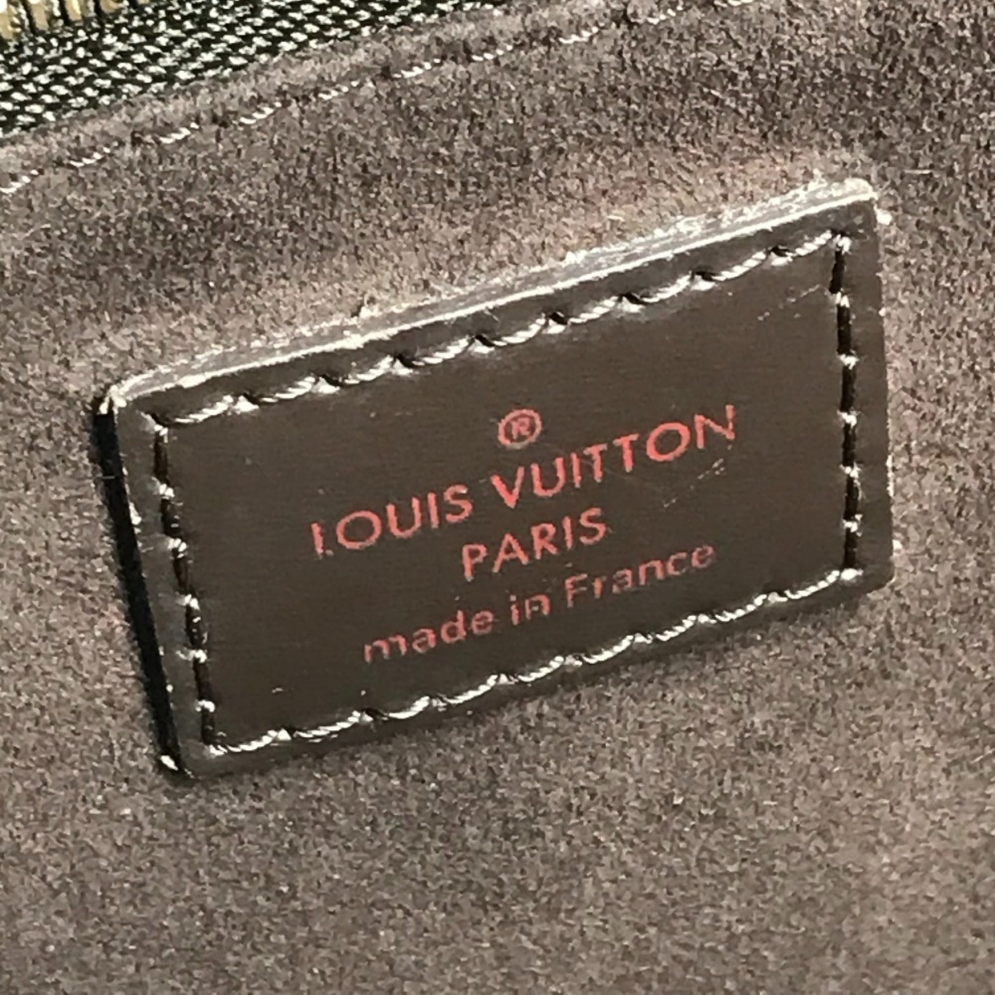 Louis Vuitton Damier Brown Ebene Damier Canvas Shoulder Bag Tote Bag (Pre-Owned)