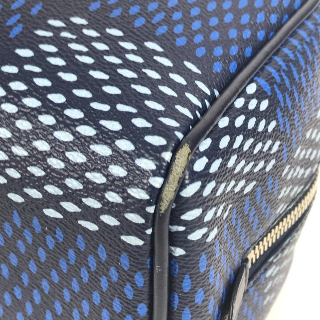 Louis Vuitton Blue Damier Canvas Clutch Bag (Pre-Owned)