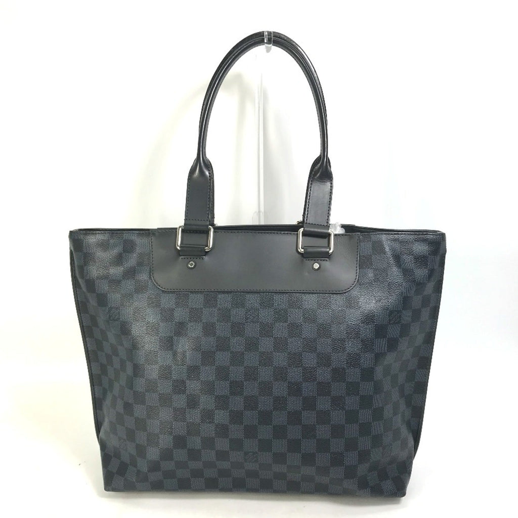 Louis Vuitton Damier Cobalt Black Navy Shoulder Bag Tote Bag (Pre-Owned)