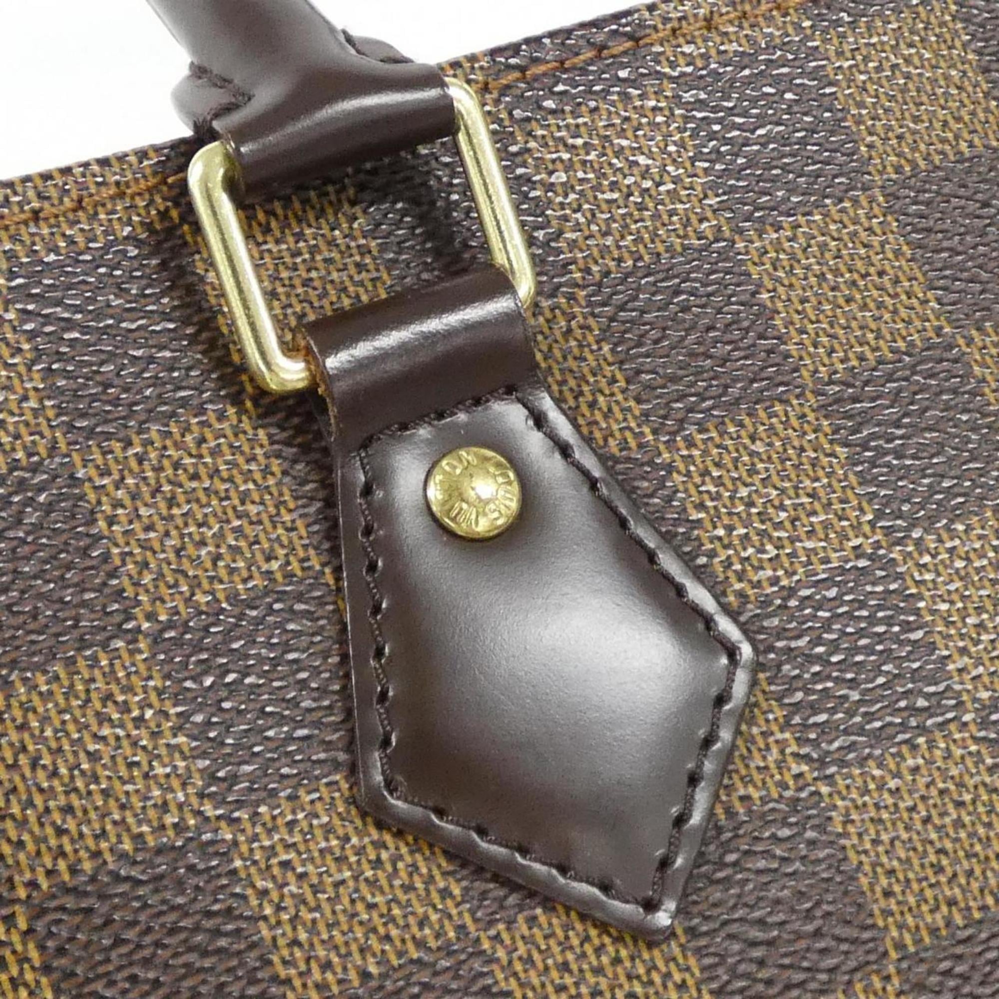 Louis Vuitton Brown Coated Canvas Handbag Tote Bag (Pre-Owned)
