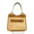 Louis Vuitton Beige Monogram Mini Handbag Shoulder Bag (Pre-Owned)