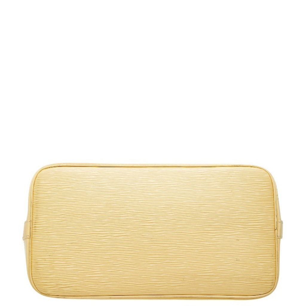 Louis Vuitton Yellow Leather Handbag (Pre-Owned)