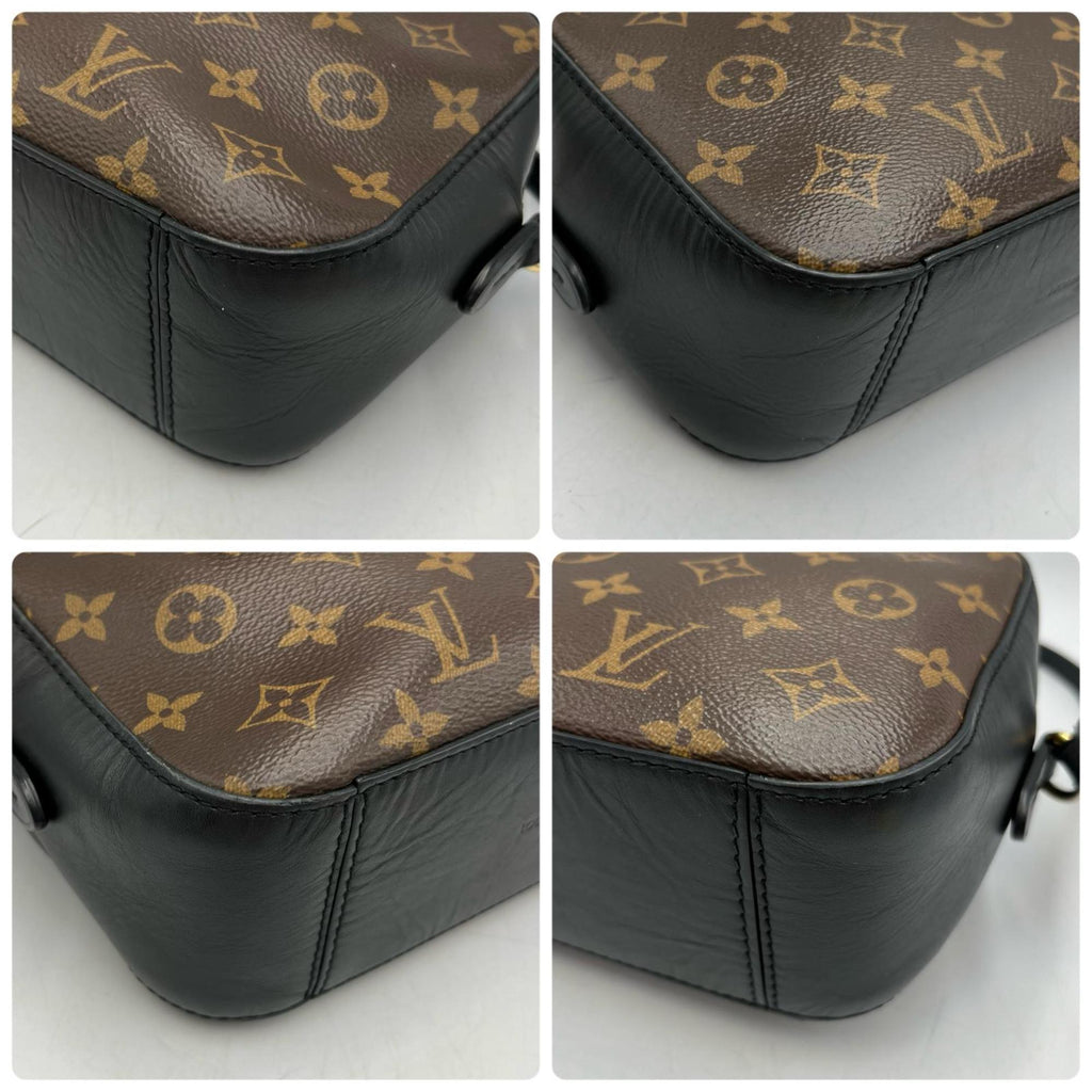 Saintonge Handbag Monogram Canvas with Leather