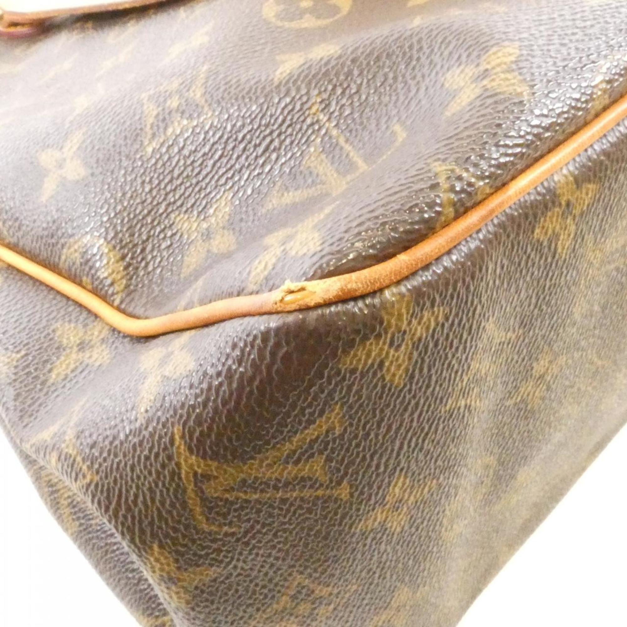 Louis Vuitton Brown Coated Canvas Shoulder Bag (Pre-Owned)