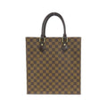 Louis Vuitton Brown Coated Canvas Handbag Tote Bag (Pre-Owned)