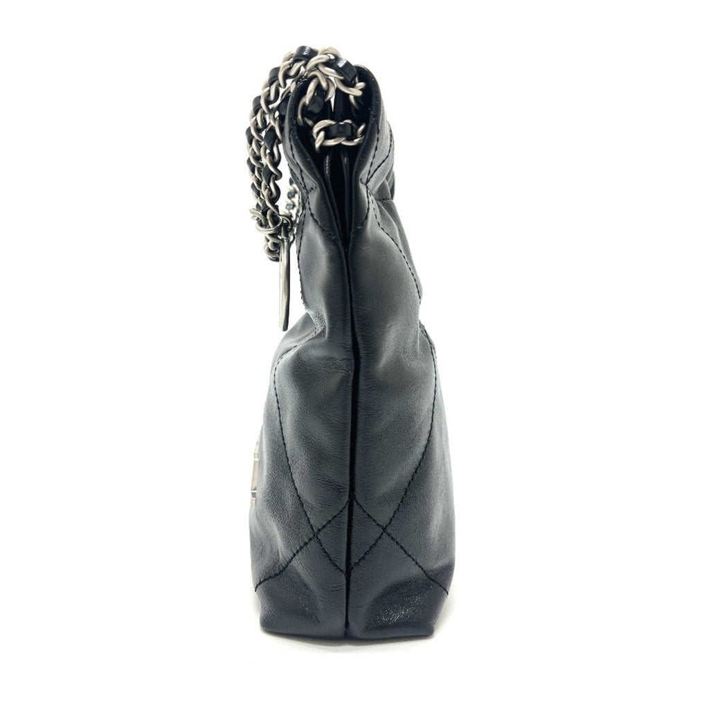 22 Chain Hobo Quilted Calfskin Mini