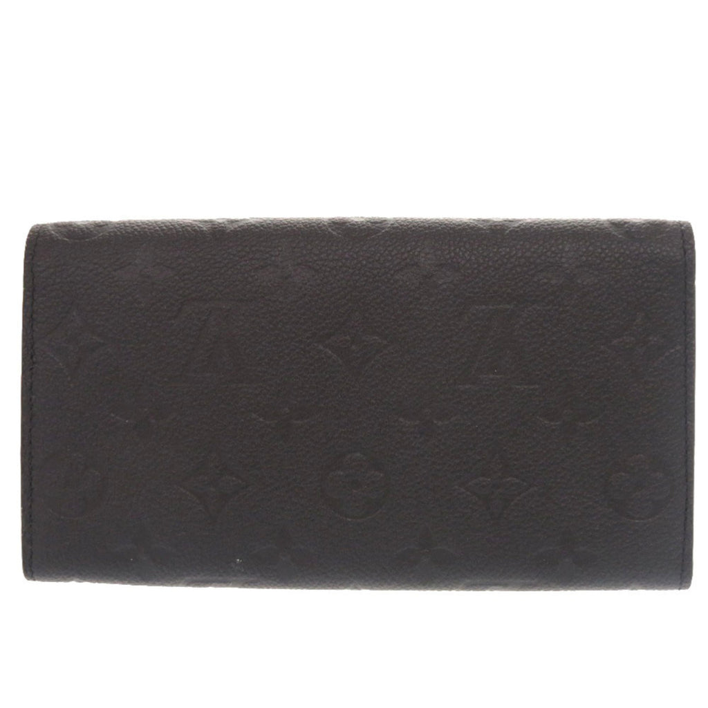 Louis Vuitton Monogram Empreinte Black Noir Monogram Empreinte Long Wallet (Bi-Fold) (Pre-Owned)