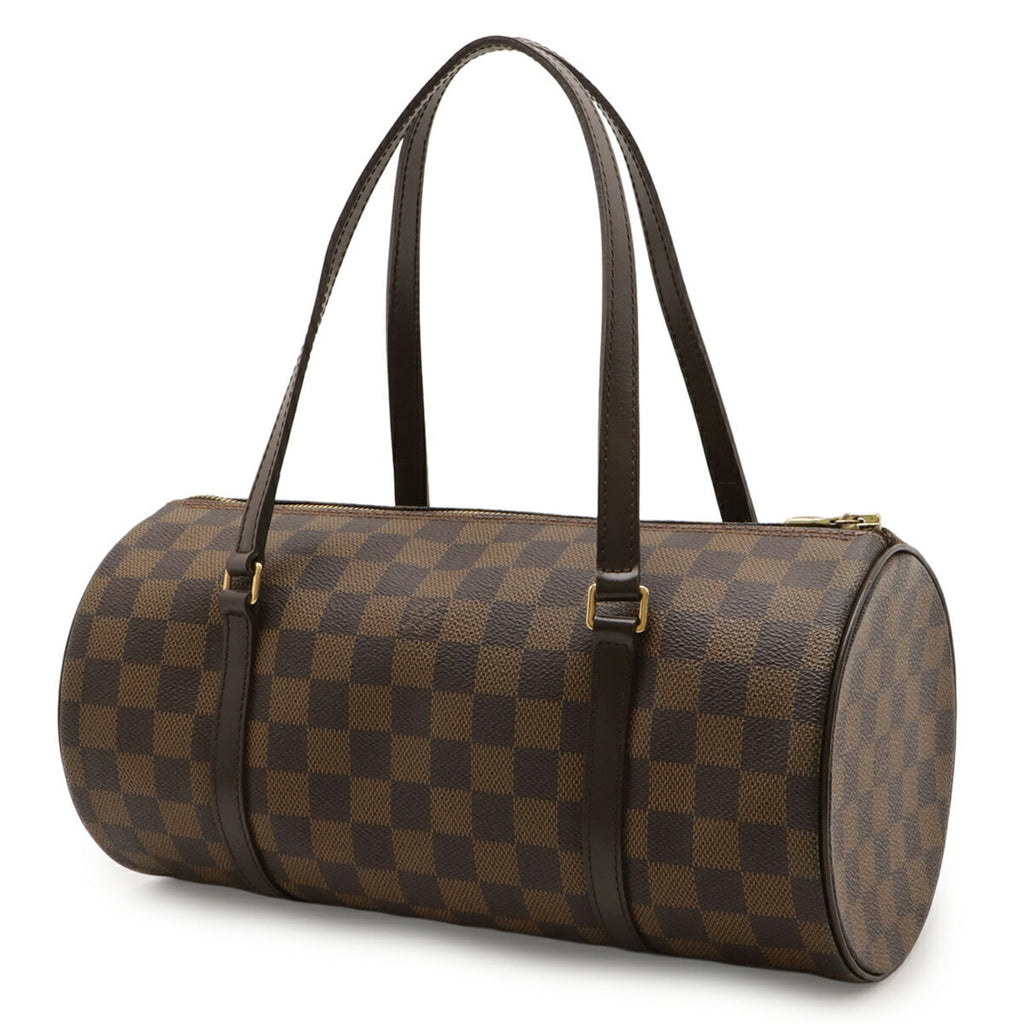 Louis Vuitton Brown Pvc Handbag Pouch Shoulder Bag (Pre-Owned)