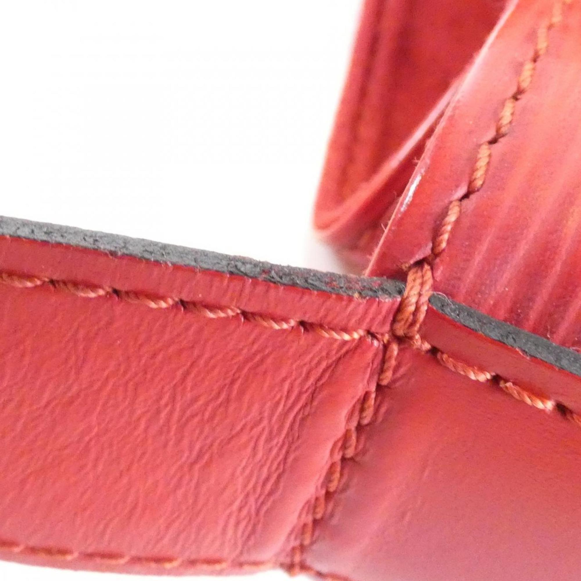 Louis Vuitton Epi Red Color Leather Shoulder Bag (Pre-Owned)