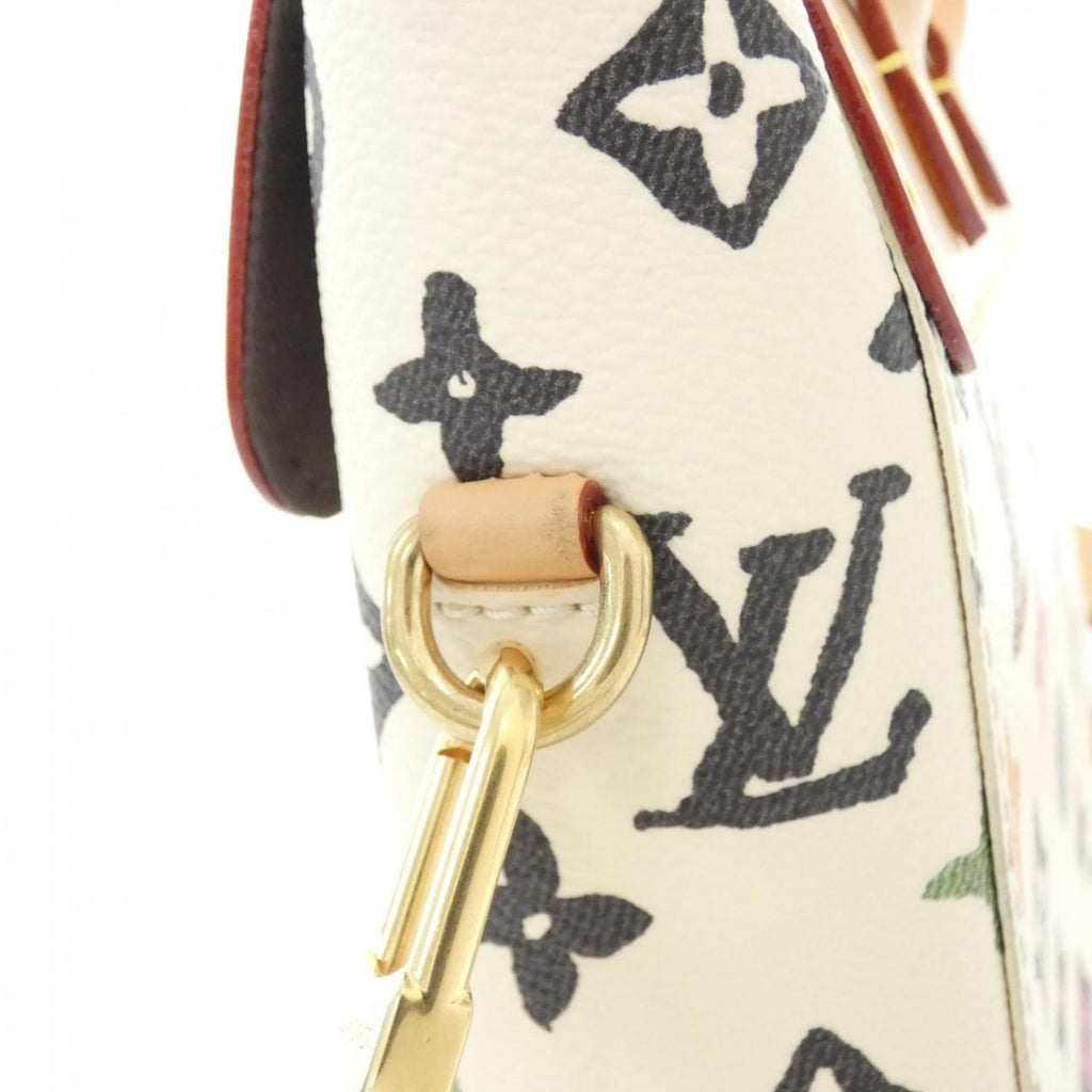 Louis Vuitton Gold Coated Canvas Shoulder Bag (Pre-Owned)