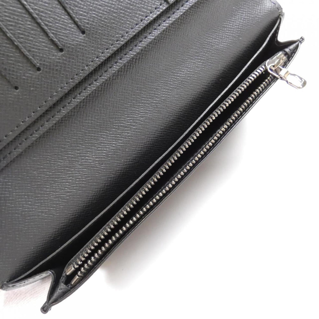 Louis Vuitton Black Monogram Eclipse Monogram Eclipse Long Wallet (Bi-Fold) (Pre-Owned)