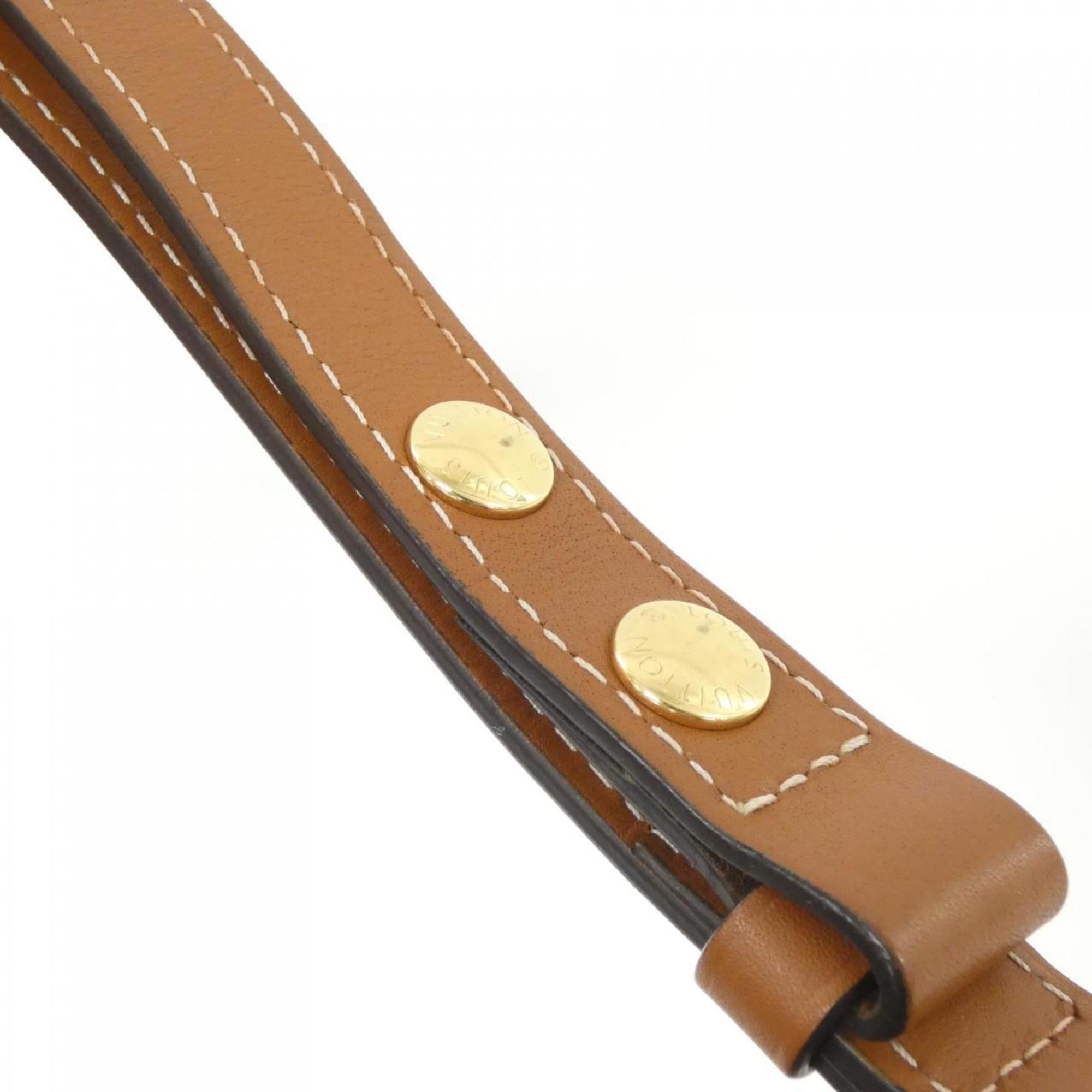 Louis Vuitton Marron Monogram Coated Canvas Shoulder Bag (Pre-Owned)