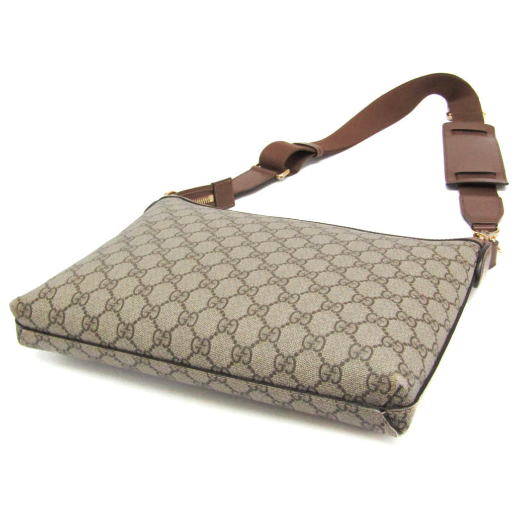 Interlocking G Patch Wristlet Messenger Bag GG Coated Canvas Small