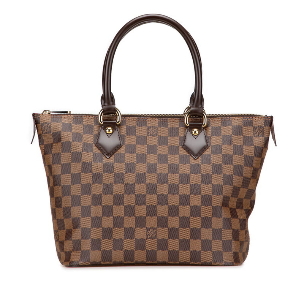 Louis Vuitton Damier Brown Pvc Leather Handbag Tote Bag (Pre-Owned)