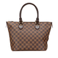 Louis Vuitton Damier Brown Pvc Leather Handbag Tote Bag (Pre-Owned)