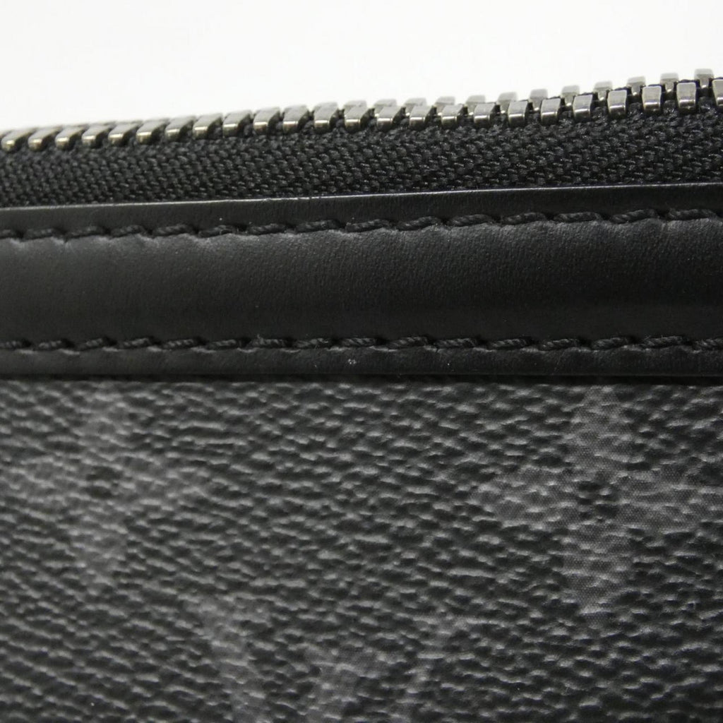 Louis Vuitton Black Coated Canvas Shoulder Bag (Pre-Owned)
