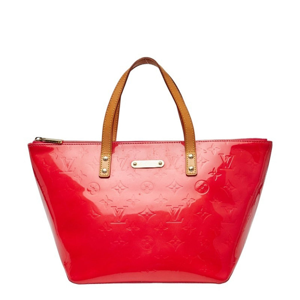 Louis Vuitton Monogram Vernis Rose Pop Patent Leather Handbag (Pre-Owned)