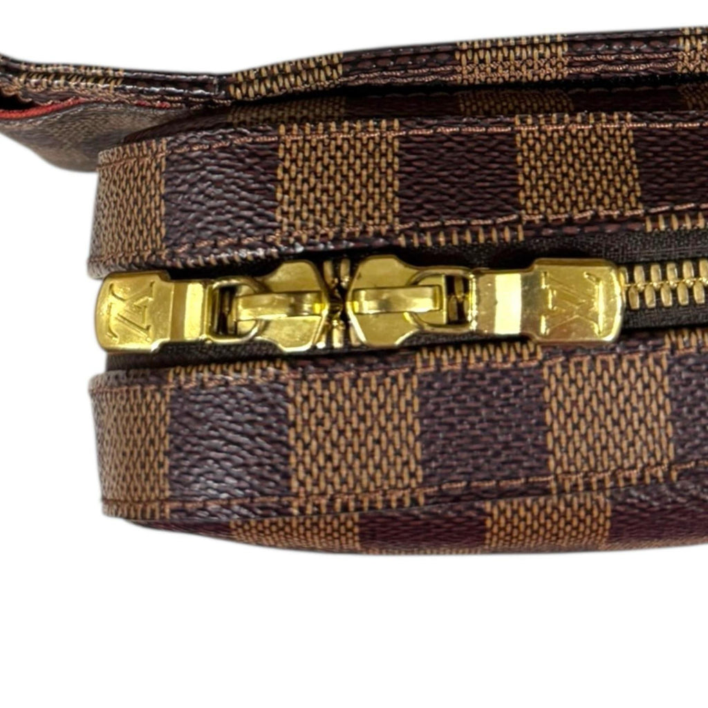 Louis Vuitton Brown Damier Canvas Sling Bag (Pre-Owned)