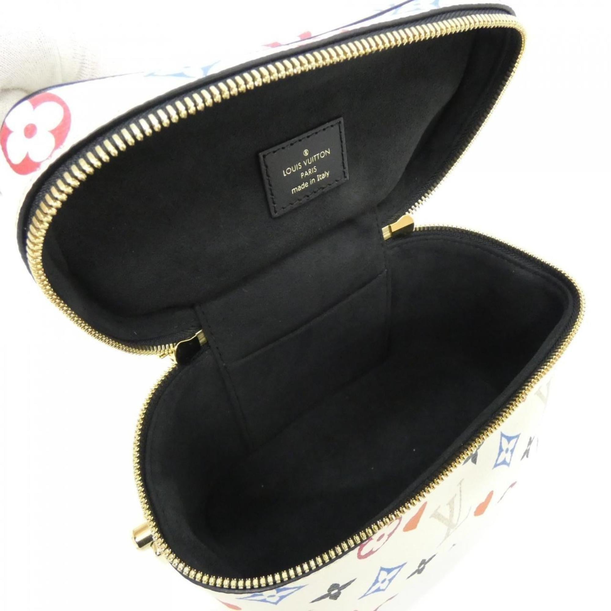 Louis Vuitton Monogram Blanc Coated Canvas Handbag (Pre-Owned)