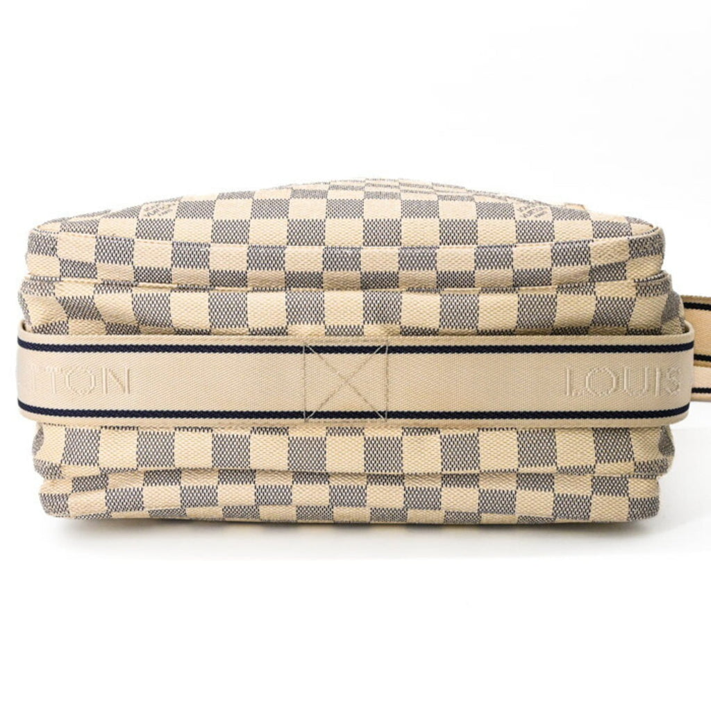 Louis Vuitton Damier Azur Off-White Damier Azur Shoulder Bag (Pre-Owned)