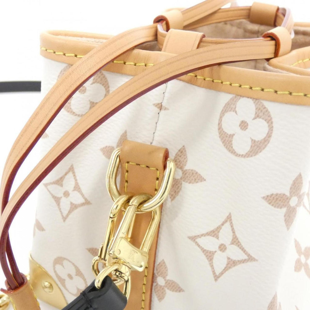 Louis Vuitton Beige Dune Coated Canvas Shoulder Bag (Pre-Owned)