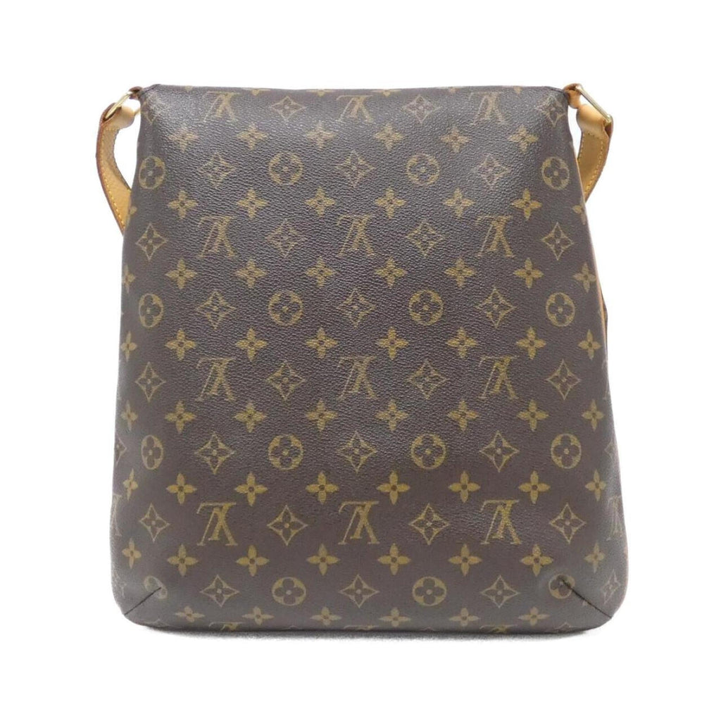 Louis Vuitton Marron Coated Canvas Shoulder Bag (Pre-Owned)