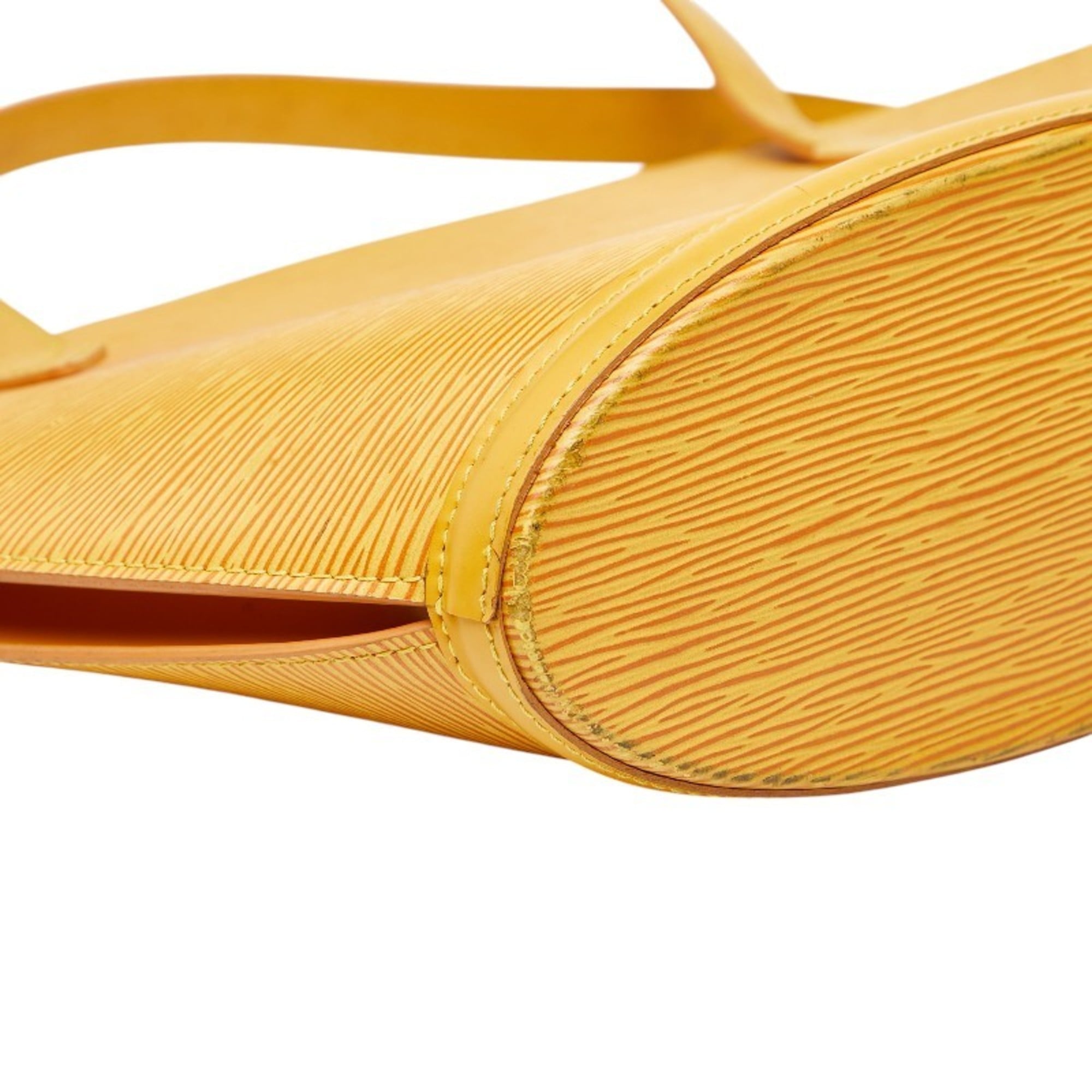 Louis Vuitton Yellow Leather Shoulder Bag (Pre-Owned)