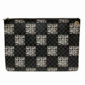 Louis Vuitton Black Pvc Clutch Bag Pochette (Pre-Owned)