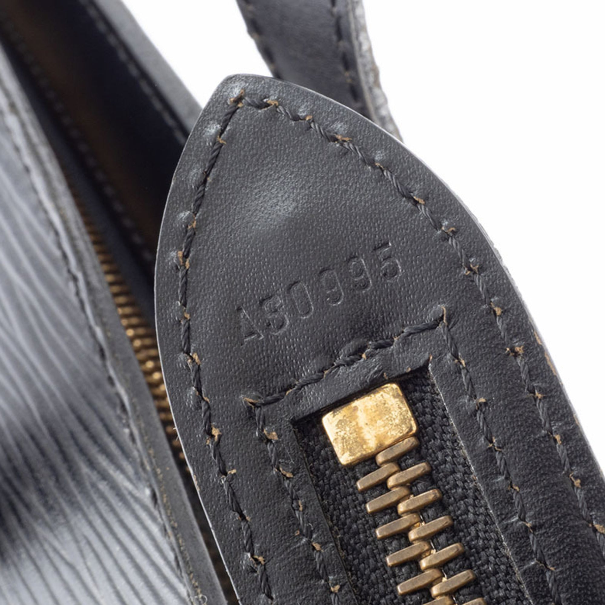 Louis Vuitton Epi Noir Epi Leather Shoulder Bag (Pre-Owned)