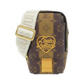 Louis Vuitton Brown Coated Canvas Shoulder Bag (Pre-Owned)