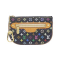 Louis Vuitton Monogram Multicolore Black Coated Canvas Coin Purse/Coin Case (Pre-Owned)