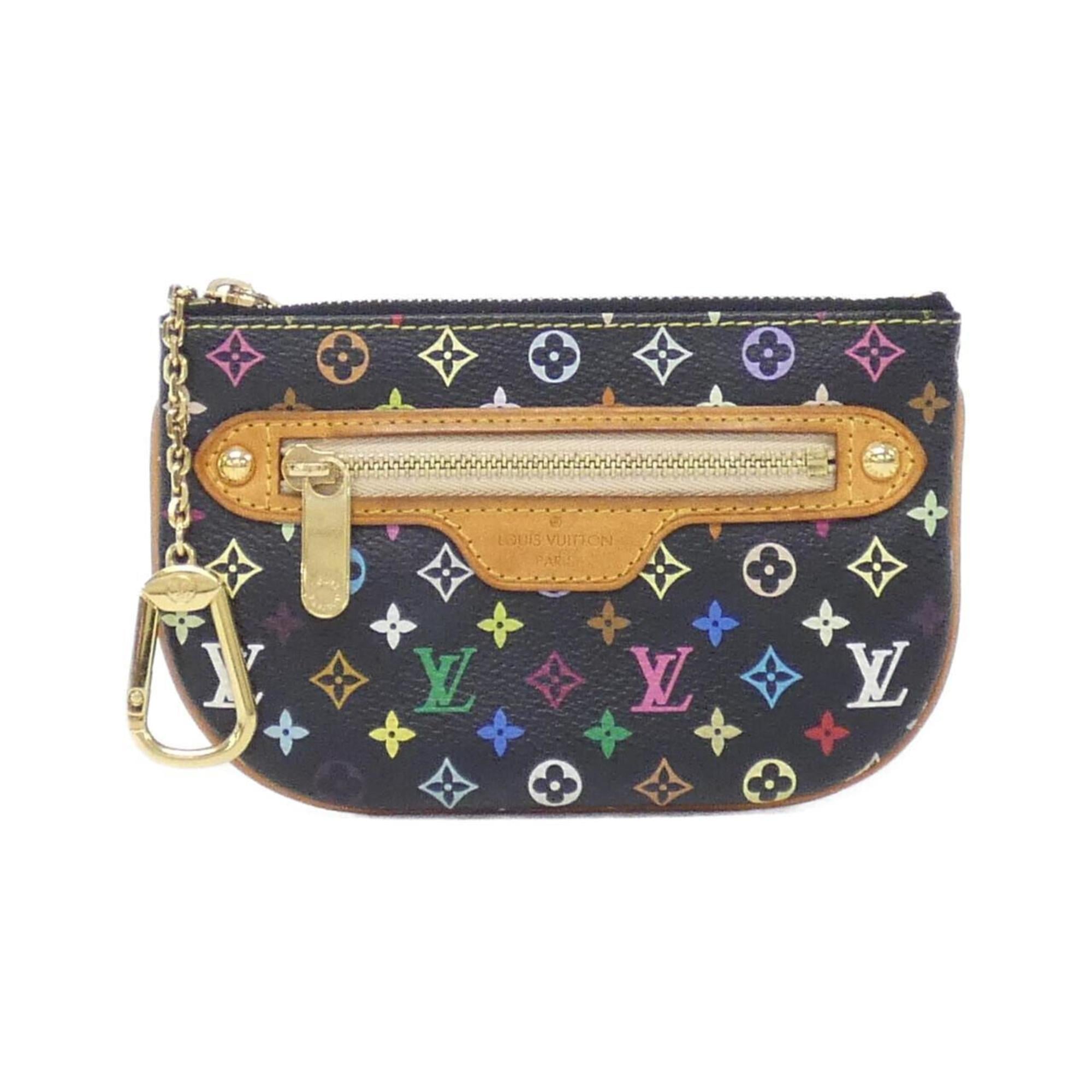 Louis Vuitton Monogram Multicolore Black Coated Canvas Coin Purse/Coin Case (Pre-Owned)