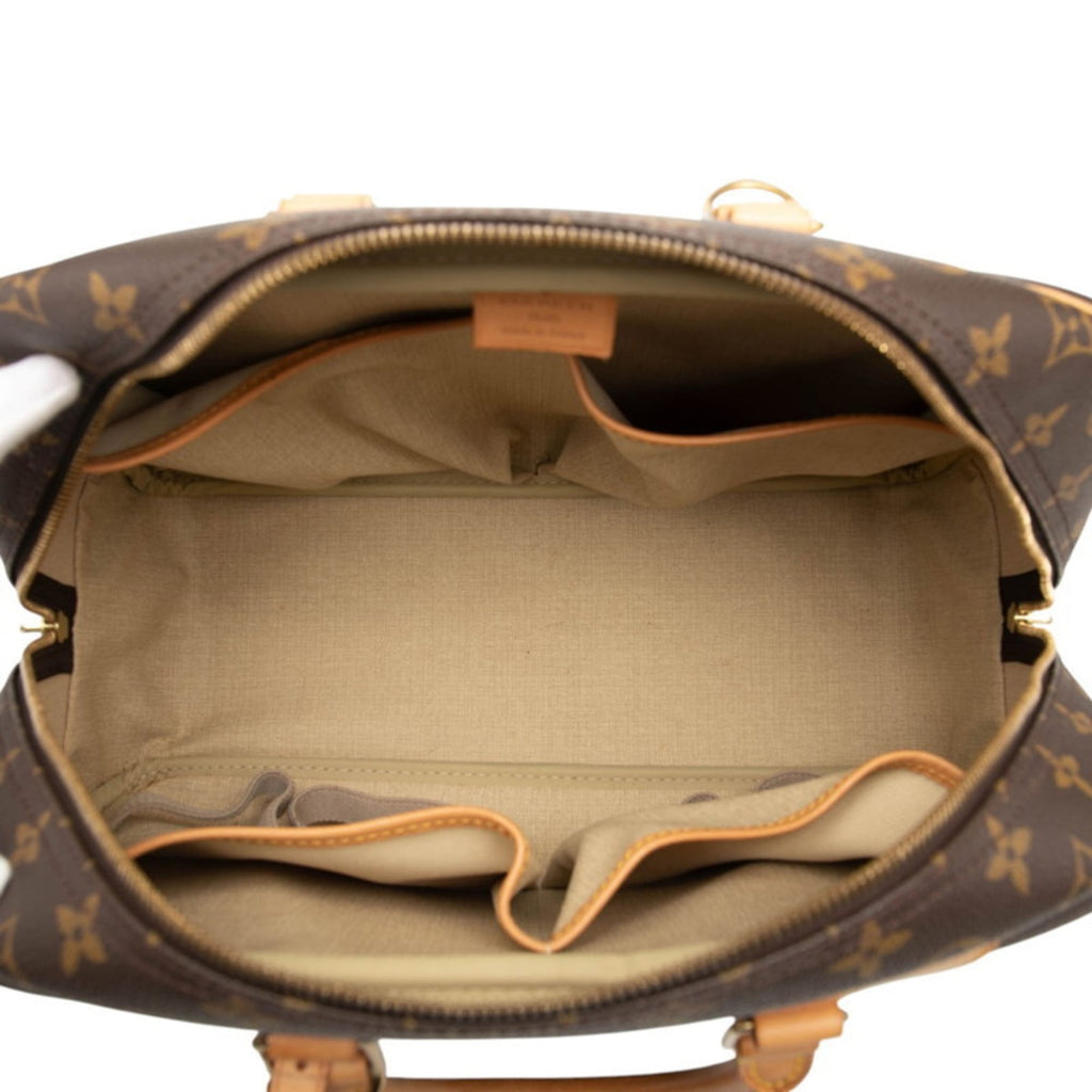 Louis Vuitton Brown Pvc Leather Handbag (Pre-Owned)