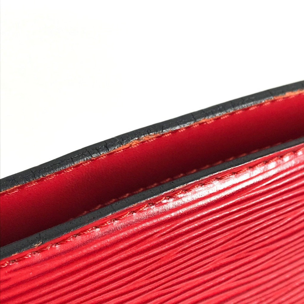 Louis Vuitton Castilian Red Red Color Epi Leather Shoulder Bag (Pre-Owned)