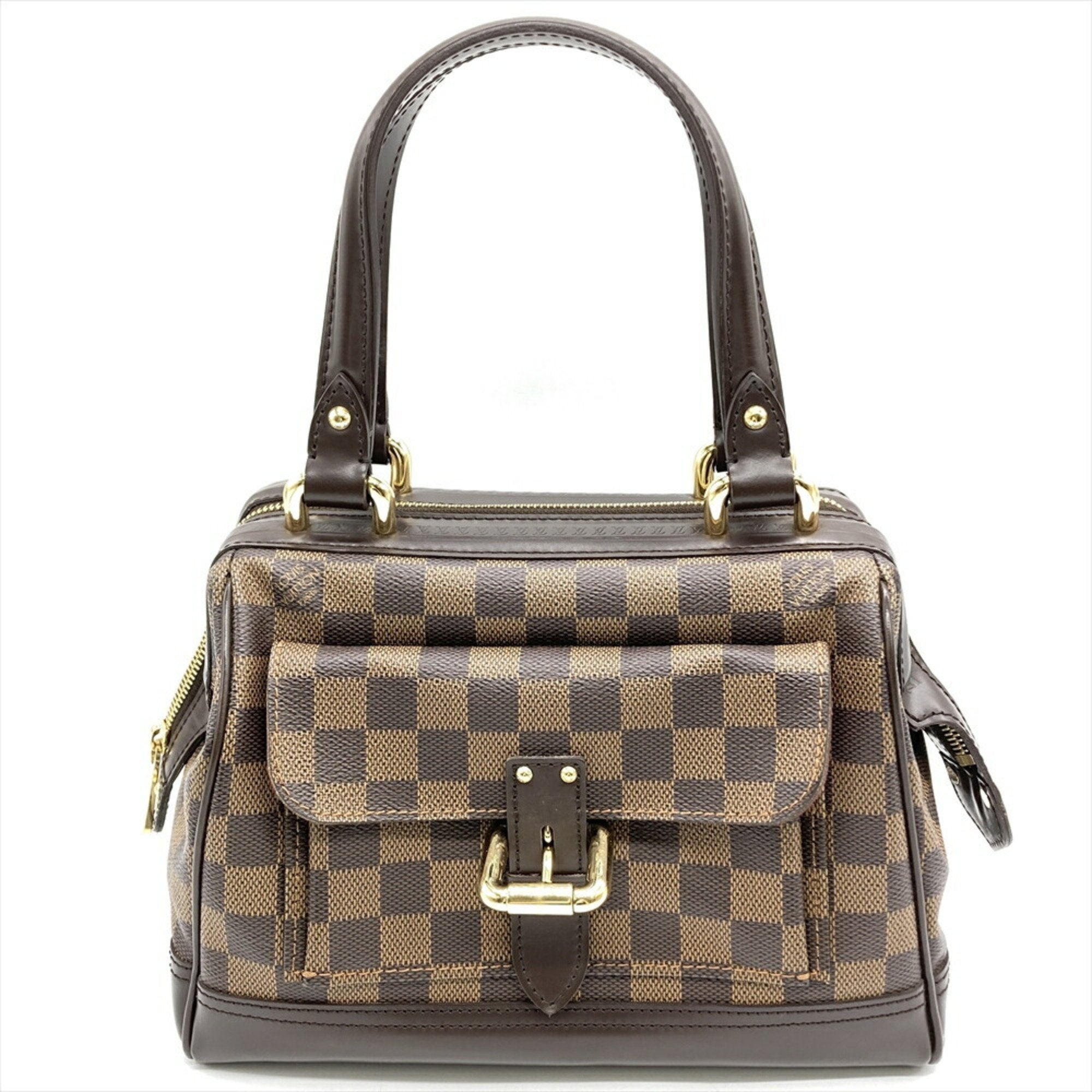 Louis Vuitton Brown Damier Canvas Ebene Damier Canvas Handbag (Pre-Owned)