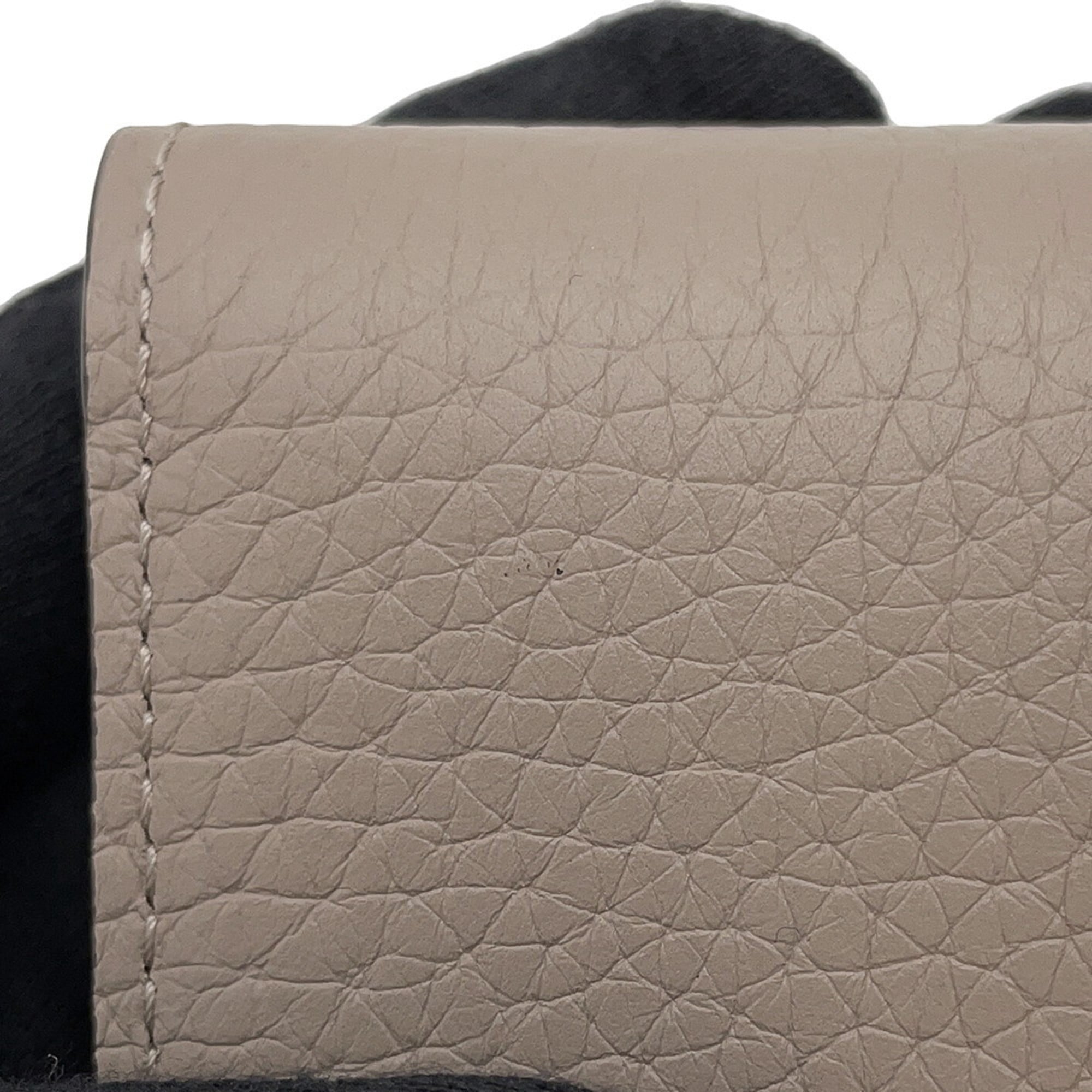 Louis Vuitton Galle Leather Wallet (Tri-Fold) (Pre-Owned)
