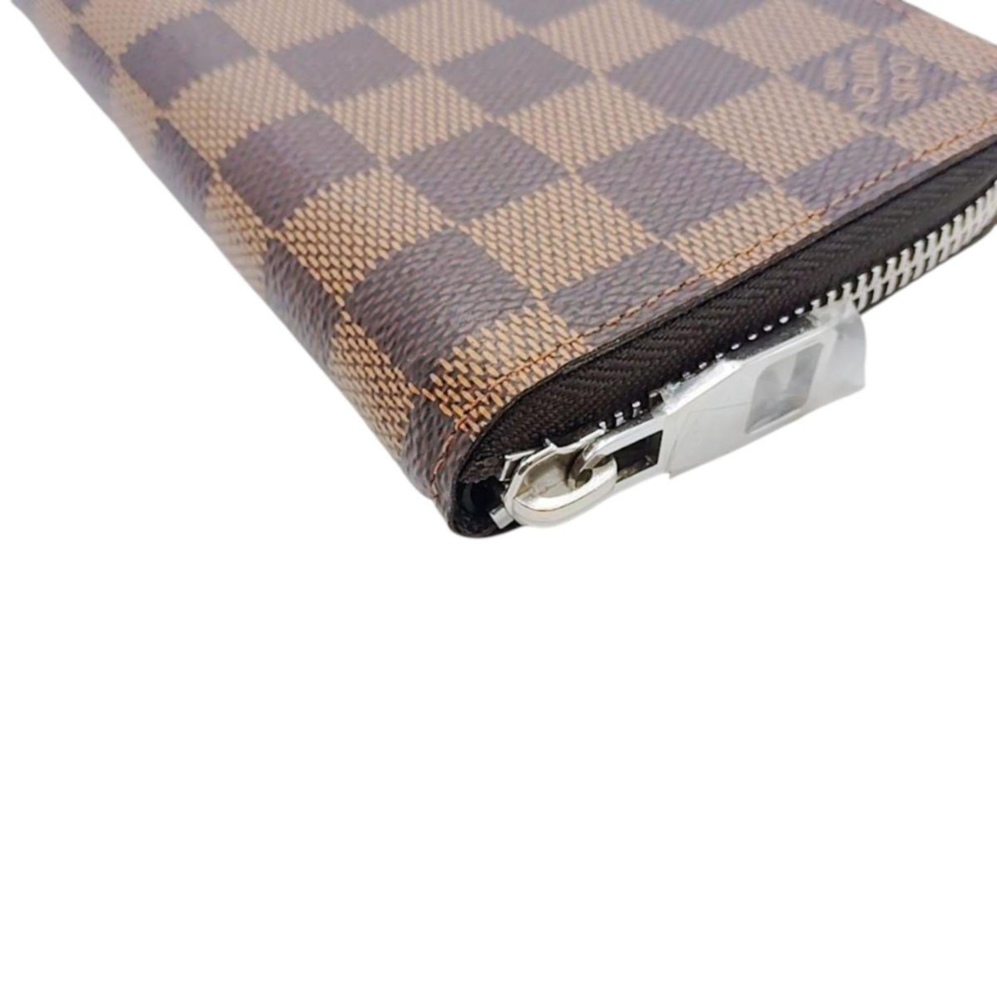 Louis Vuitton Brown Damier Canvas Damier Canvas Long Wallet (Bi-Fold) (Pre-Owned)