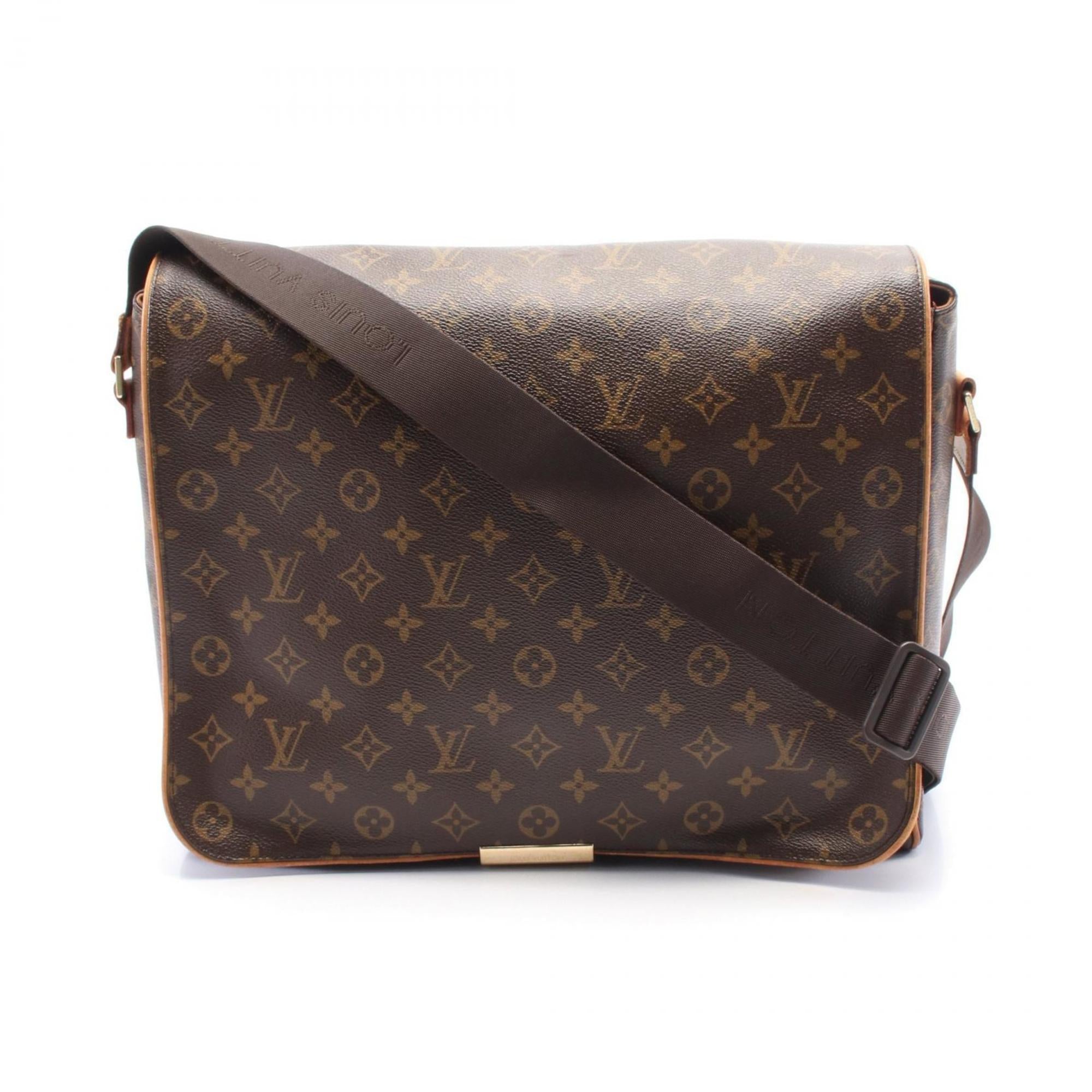 Louis Vuitton Brown Monogram Coated Canvas Shoulder Bag (Pre-Owned)