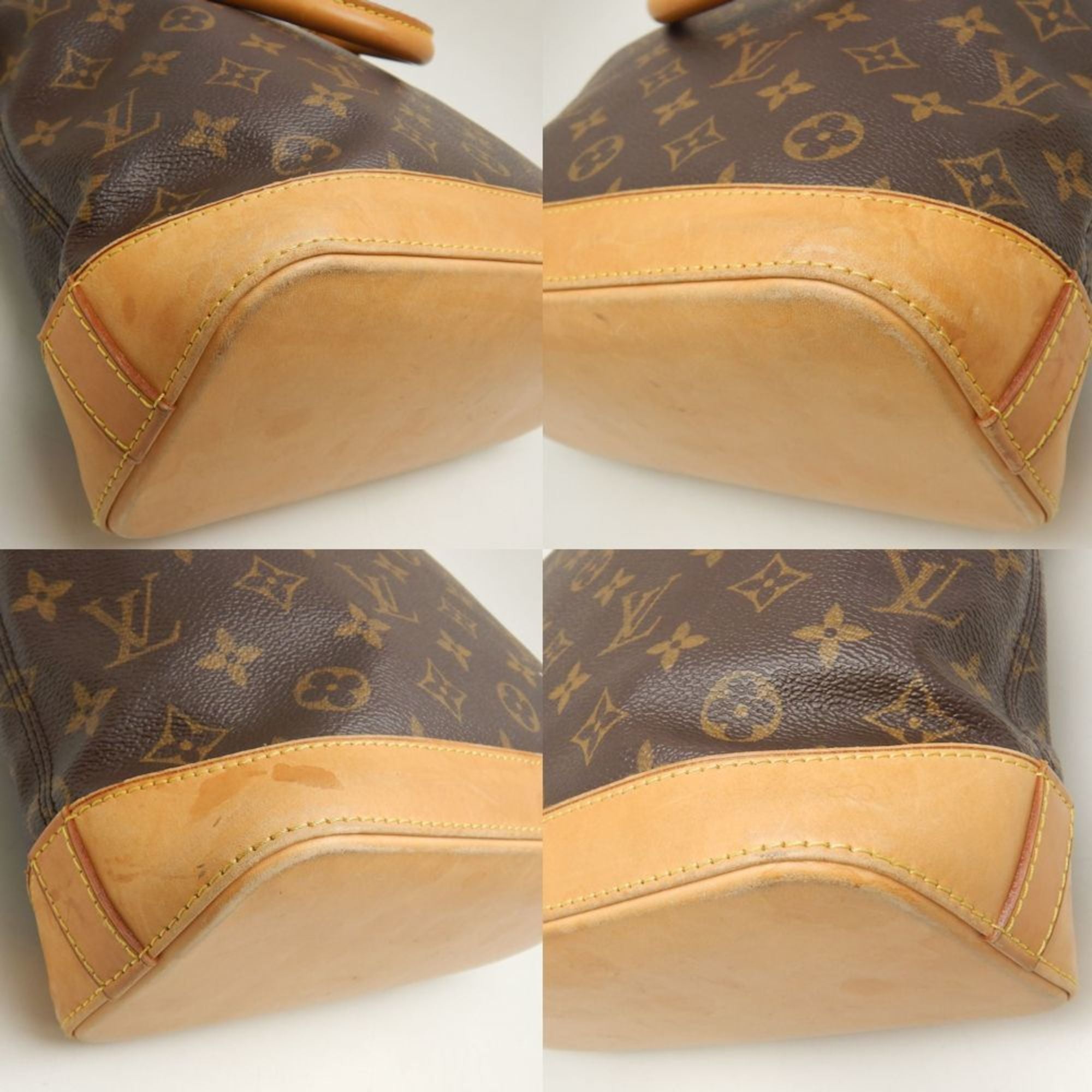 Louis Vuitton Brown Pvc Handbag (Pre-Owned)