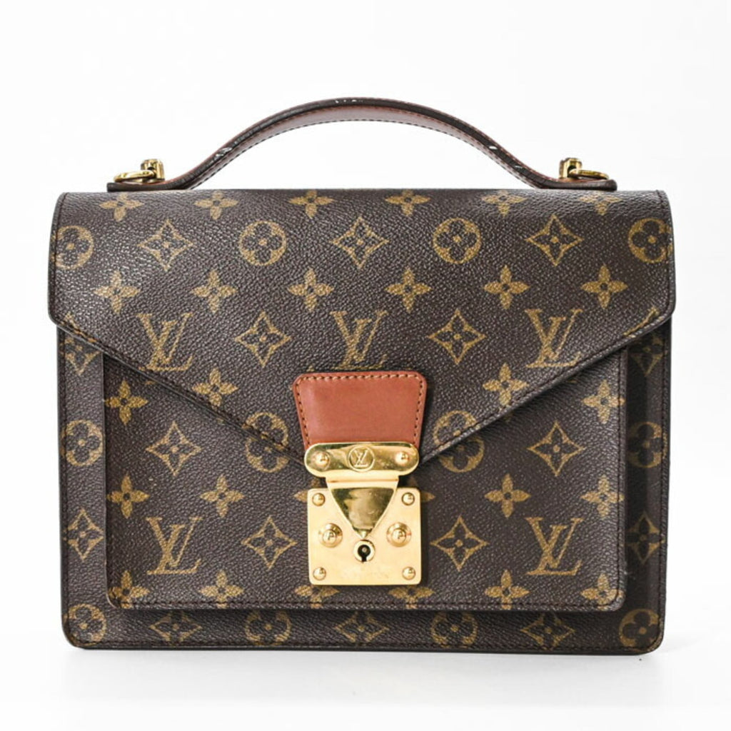 Louis Vuitton Monogram Brown Monogram Pvc Handbag (Pre-Owned)