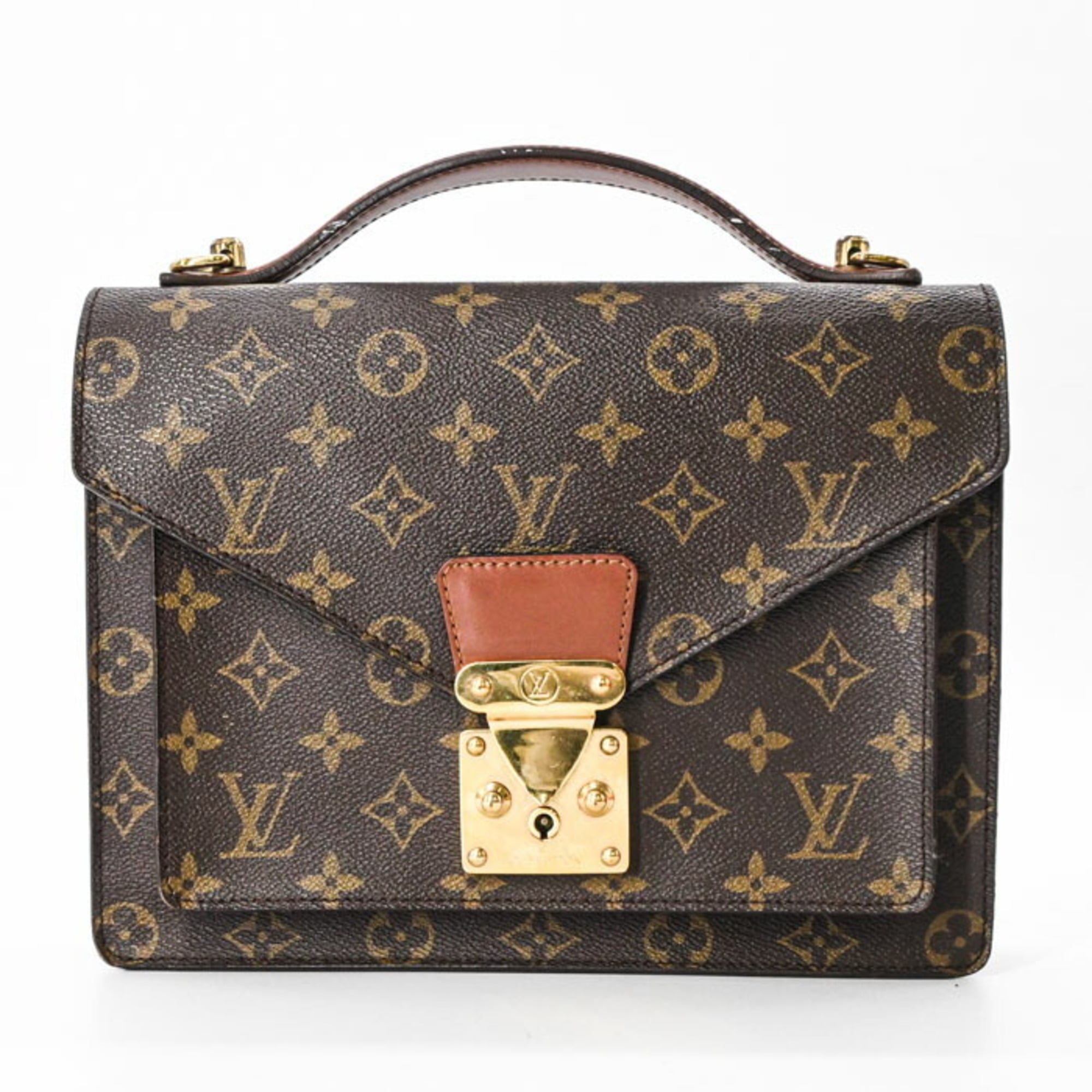 Louis Vuitton Monogram Brown Monogram Pvc Handbag (Pre-Owned)