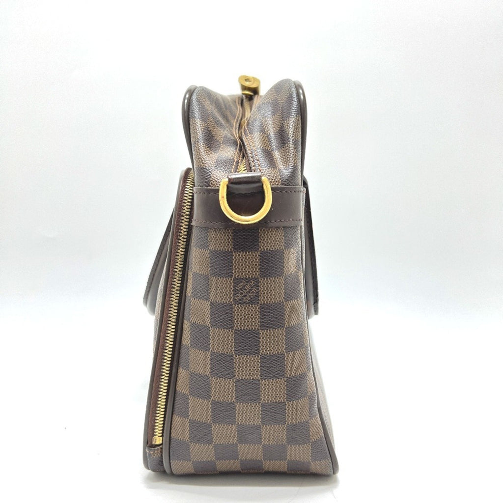 Louis Vuitton Brown Damier Canvas Ebene Damier Canvas Briefcase Handbag (Pre-Owned)